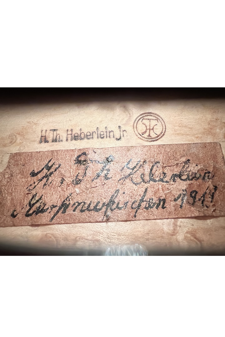 Heberlein H. Th. jr. - Markneukirchen anno 1919 - G-526